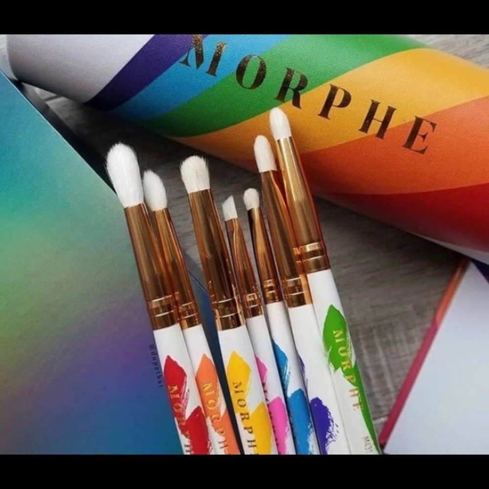 Morphe Live In Color Brush Set & Case NWT - Picture 5 of 10